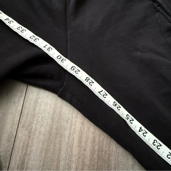 Oak + Fort oversized sweatpant cargo jogger black size medium - Picture 7 of 9